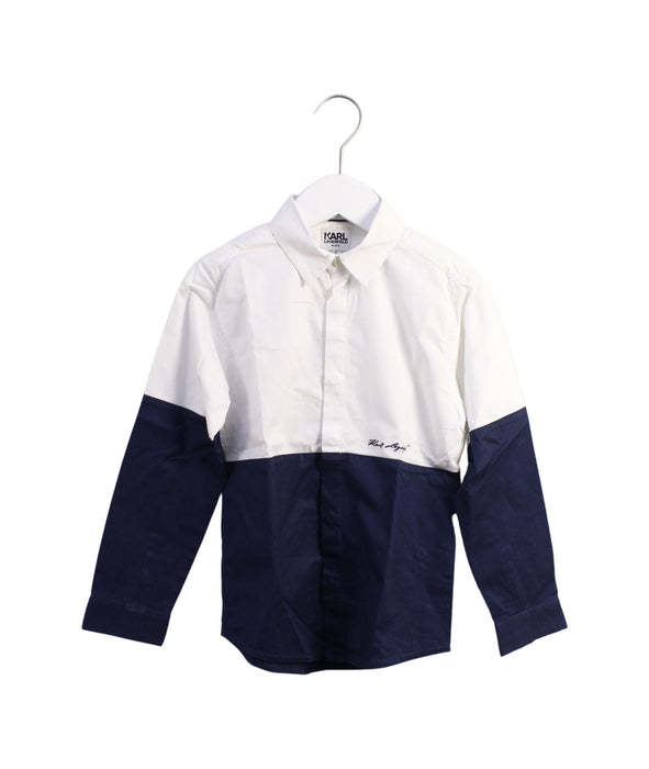 Karl Lagerfeld Long Sleeve Shirt 6T