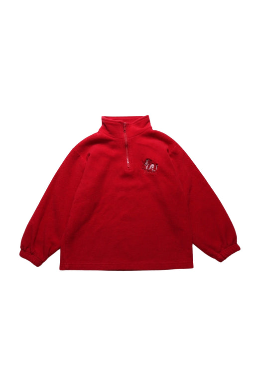 A Red Sweatshirts from Kellett School in size 8Y for neutral. (Front View)