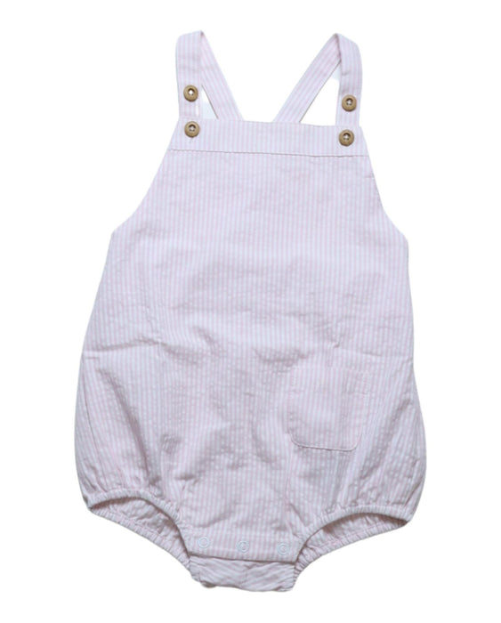 The Little White Company Overall Short 12-18M