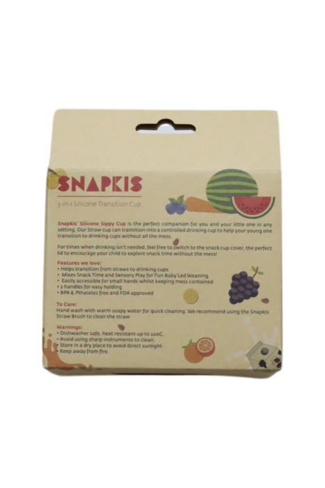 Snapkis 3-in-1 Silicone Transition Cup 6M+