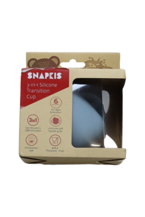Snapkis 3-in-1 Silicone Transition Cup 6M+