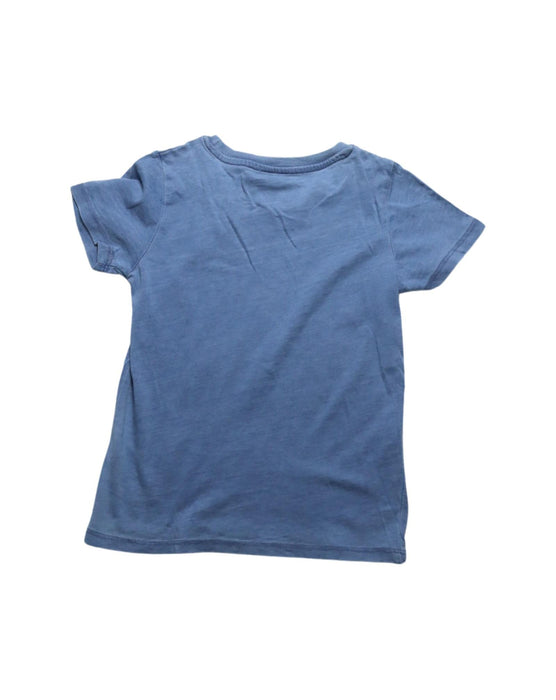 A Blue T Shirts from Seed in size 4T for boy. (Back View)