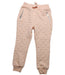 A Pink Sweatpants from Seed in size 4T for girl. (Front View)