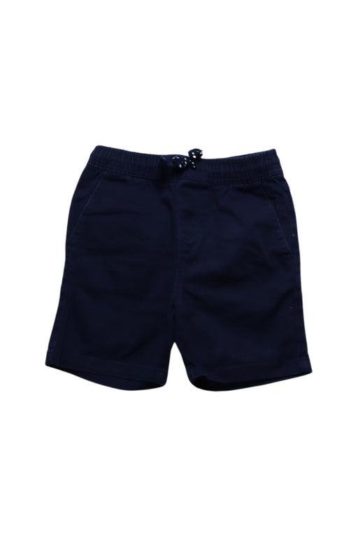 A Navy Shorts from Seed in size 5T for boy. (Front View)