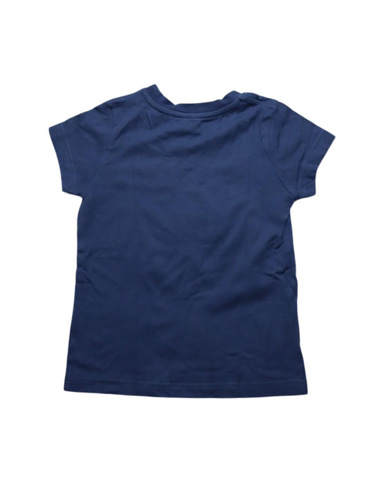 A Blue T Shirts from Frugi in size 4T for girl. (Back View)