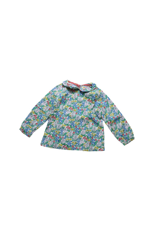 A Green Long Sleeve Tops from Boden in size 18-24M for girl. (Front View)
