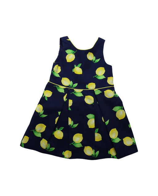 A Navy Sleeveless Dresses from Janie & Jack in size 2T for girl. (Front View)