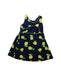 A Navy Sleeveless Dresses from Janie & Jack in size 2T for girl. (Back View)