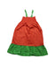 A Red Sleeveless Dresses from Mini Rodini in size 12-18M for girl. (Front View)