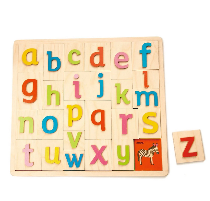 Tender Leaf Alphabet Pictures Wooden Toy 18M+