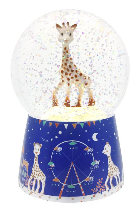 Trousselier Sophie The Giraffe Night  Snow Globe with Music 3T+