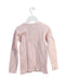 A Pink Long Sleeve T Shirts from Petit Bateau in size 8Y for girl. (Back View)
