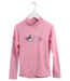 A Pink Rash Guards from Aropec in size 8Y for girl. (Front View)