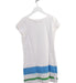 A White Short Sleeve Dresses from Ralph Lauren in size 8Y for girl. (Back View)