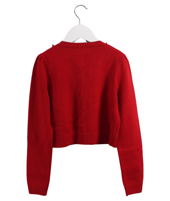 A Red Cardigans from Nicholas & Bears in size 10Y for girl. (Back View)