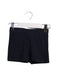 A Navy Shorts from Tea in size 6T for girl. (Front View)