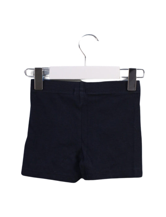 A Navy Shorts from Tea in size 6T for girl. (Back View)