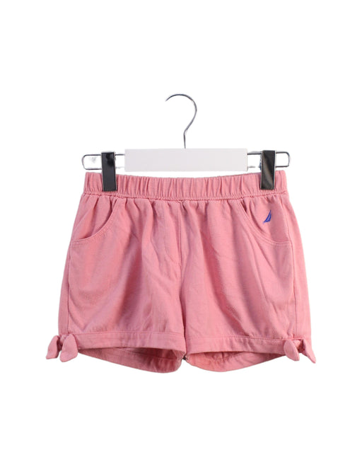A Pink Shorts from Nautica in size 6T for girl. (Front View)