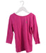 A Pink Long Sleeve Tops from Polo Ralph Lauren in size 8Y for girl. (Front View)