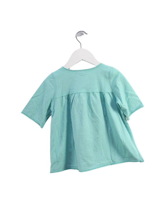 A Green Short Sleeve Tops from Tucker & Tate in size 6T for girl. (Back View)