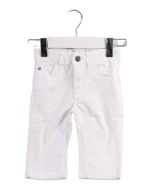 A White Shorts from Jacadi in size 3-6M for boy. (Front View)