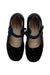 A Black Flats from Dr. Kong in size 6T for girl. (Back View)
