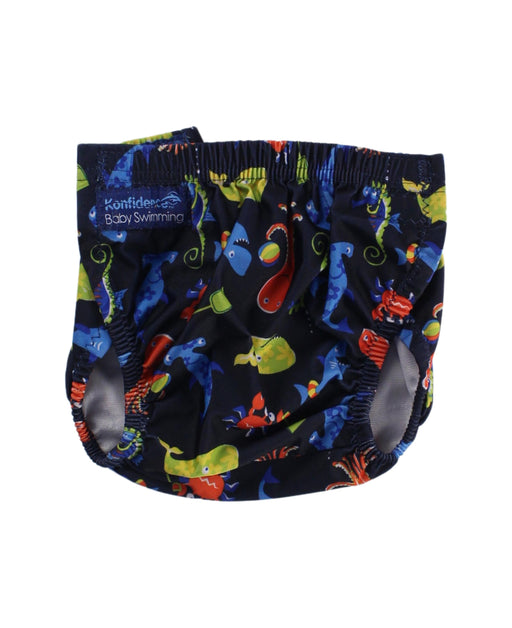 A Multicolour Swim Diapers from Konfidence in size O/S for boy. (Front View)