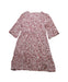 A Red Short Sleeve Dresses from Auguste in size 5T for girl. (Back View)