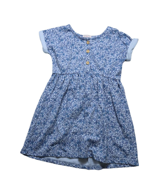 A Blue Short Sleeve Dresses from Nanette Lepore in size 6T for girl. (Front View)