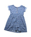 A Blue Short Sleeve Dresses from Nanette Lepore in size 6T for girl. (Front View)