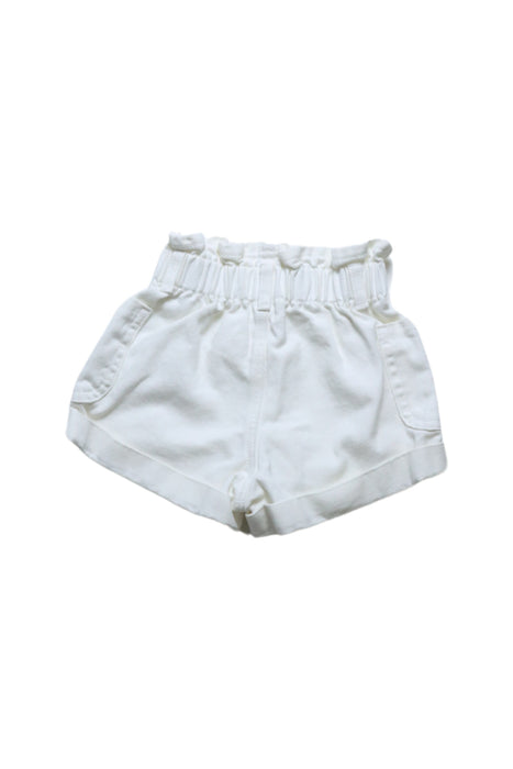 A White Shorts from Seed in size 5T for girl. (Back View)