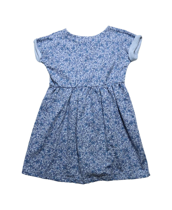A Blue Short Sleeve Dresses from Nanette Lepore in size 6T for girl. (Back View)