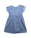 A Blue Short Sleeve Dresses from Nanette Lepore in size 6T for girl. (Back View)