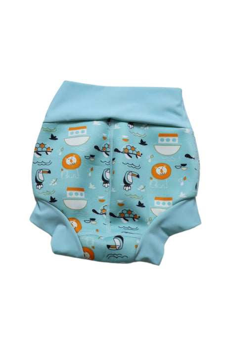 A Blue Swim Diapers from Splash About in size 2T for boy. (Back View)
