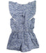 A Blue Rompers from Country Road in size 4T for girl. (Back View)