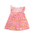 A Pink Short Sleeve Dresses from Roberto Cavalli in size 3-6M for girl. (Back View)
