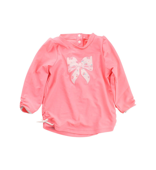 A Pink Rash Guards from Sunuva in size 18-24M for girl. (Front View)