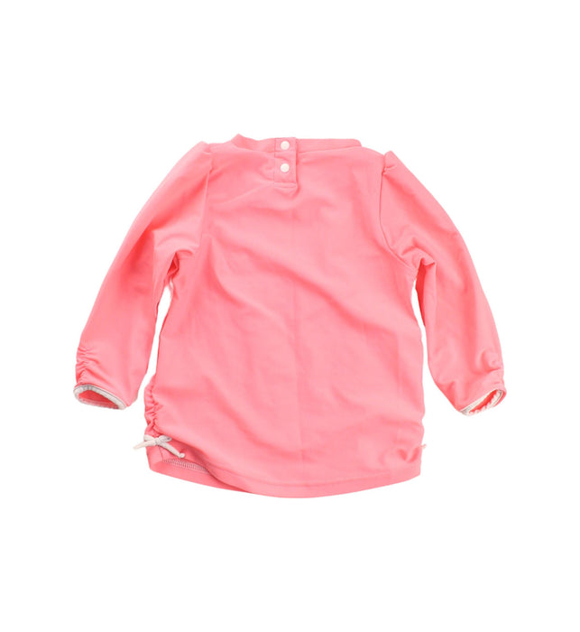 A Pink Rash Guards from Sunuva in size 18-24M for girl. (Back View)