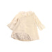 A Beige Long Sleeve Dresses from Patachou in size 6-12M for girl. (Back View)