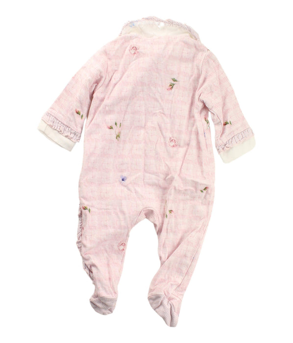 A Pink Onesies from Lapin House in size 0-3M for girl. (Back View)