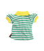 A Green Short Sleeve Polos from GF Ferre in size 0-3M for girl. (Back View)