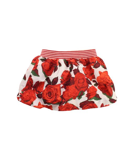 A Red Short Skirts from Pan Con Chocolate in size 2T for girl. (Front View)