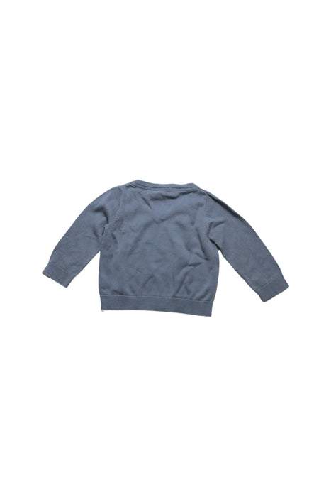 A Blue Knit Sweaters from Bonpoint in size 6-12M for boy. (Back View)