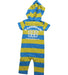 A Blue Short Sleeve Jumpsuits from BAPE KIDS in size 3-6M for boy. (Back View)