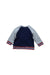 A Navy Crewneck Sweatshirts from La Compagnie des Petits in size 3-6M for boy. (Back View)
