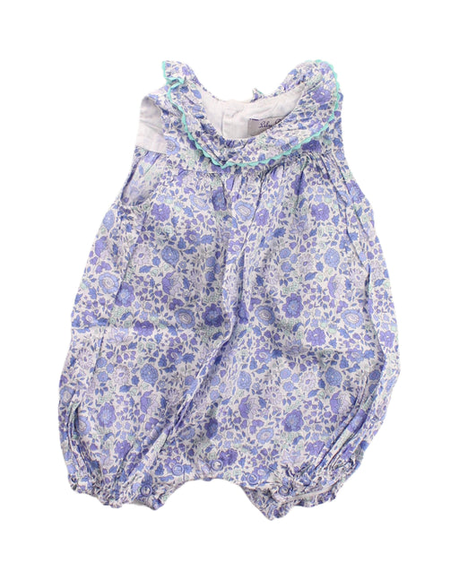 A Purple Rompers from Lily Rose in size 3-6M for girl. (Front View)