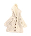 A White Cardigans from Seed in size 6-12M for girl. (Front View)