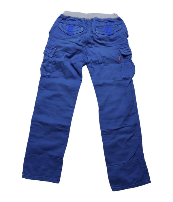 A Blue Casual Pants from Miki House in size 7Y for boy. (Back View)