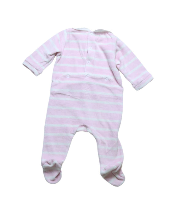 A Pink Onesies from Jacadi in size 0-3M for girl. (Back View)