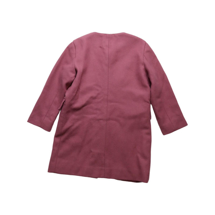 A Pink Coats from Stella McCartney in size 4T for girl. (Back View)